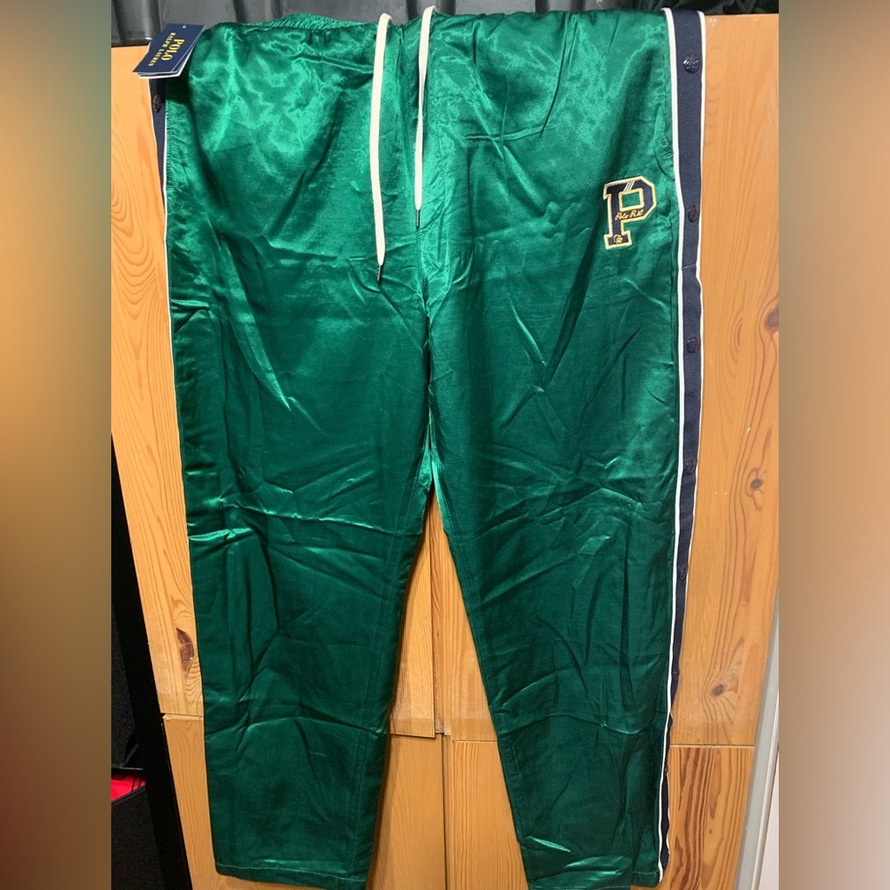 Ralph Lauren basketball snap pants